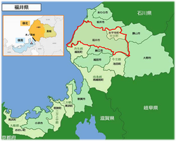 福井土木管轄区域