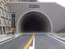 トンネル坑口音海側