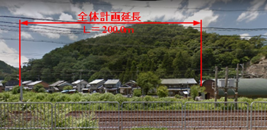 稲荷地区全景写真