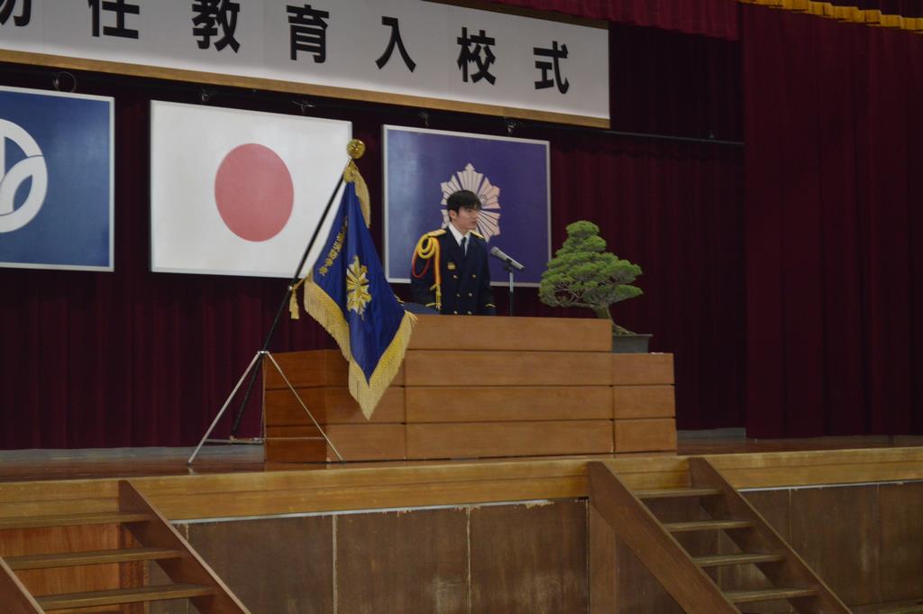 令和８年度　福井県消防学校　初任教育（第６１期）入校式を開催しました
