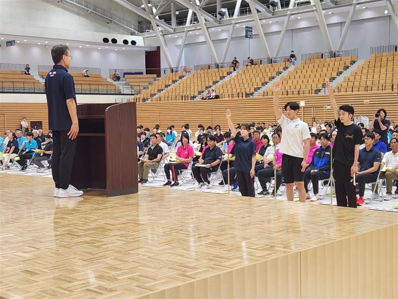 '25県民スポーツ祭 総合開会式に出席しました