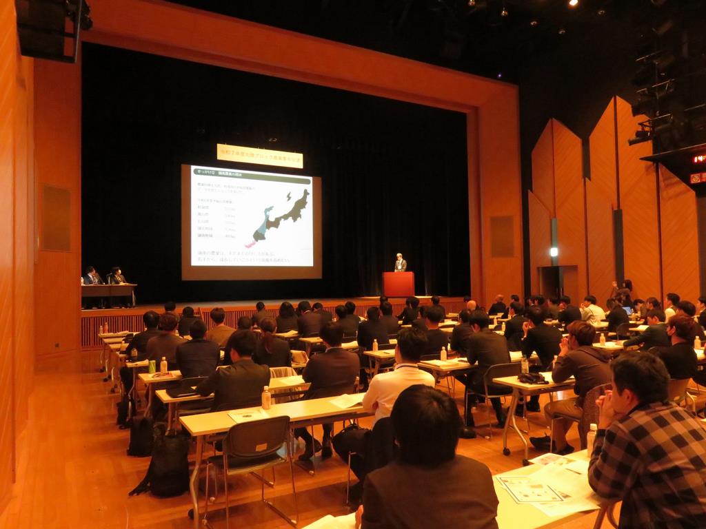 最優秀賞の発表写真