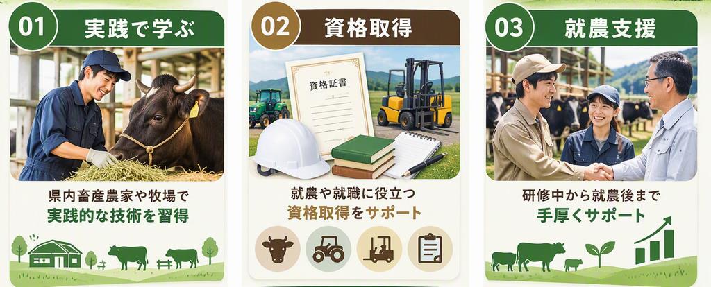 3つの魅力