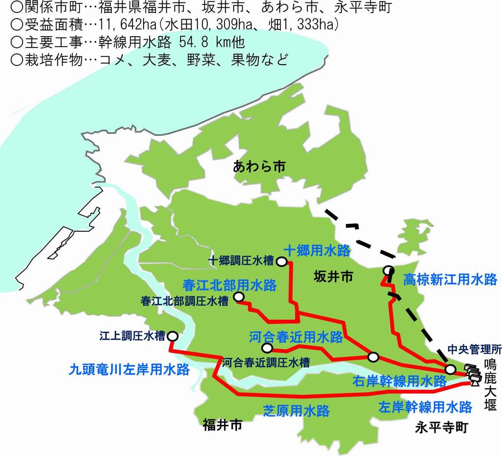 九頭竜川下流地区