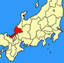 福井県の位置