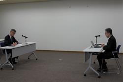 関西電力森社長との面談（１）