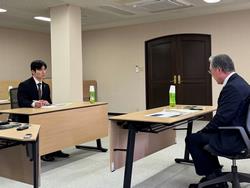 おおい町長との面談