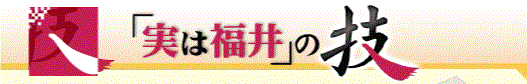 「実は福井」の技のロゴ