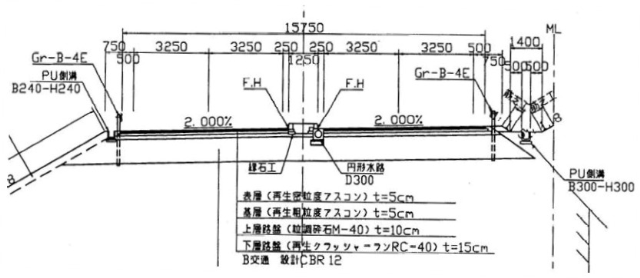 横断図