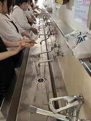 医療関係者の手洗い