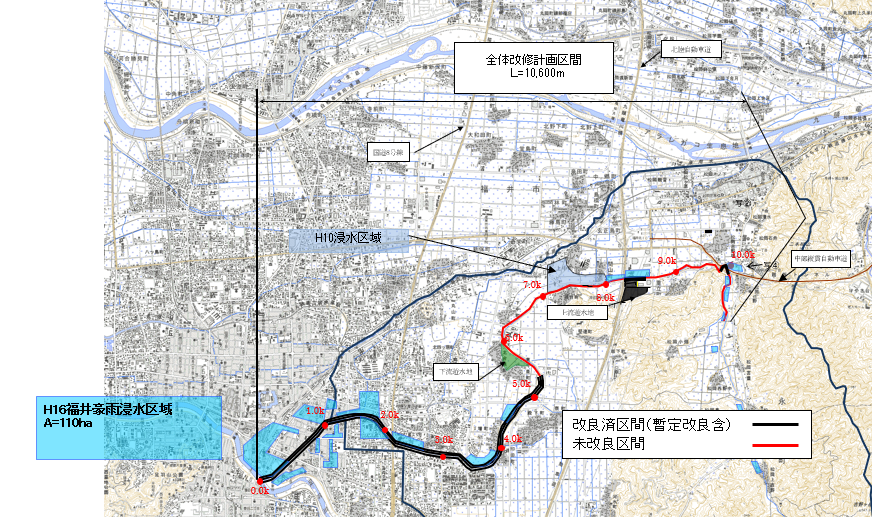 荒川 平面図