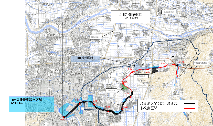 荒川　平面図