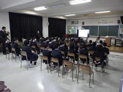 文殊小学校出前授業