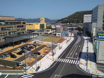 道路整備プログラムによる道路整備のイメージ