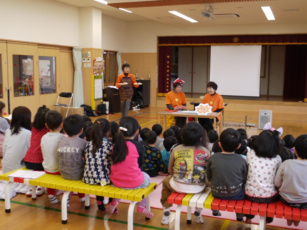 保育所での食べきり運動の開催