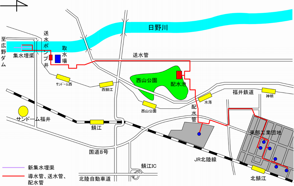 送配水管路図