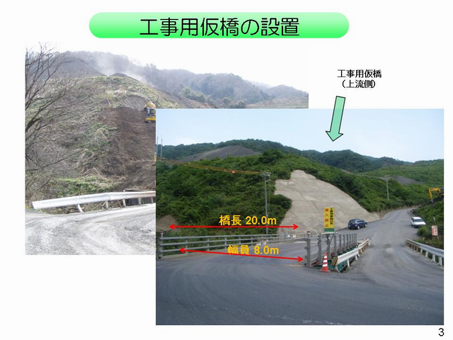 工事用仮橋