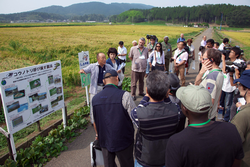 白山視察