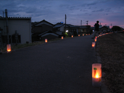 ７月１８日　復興エコキャンドル