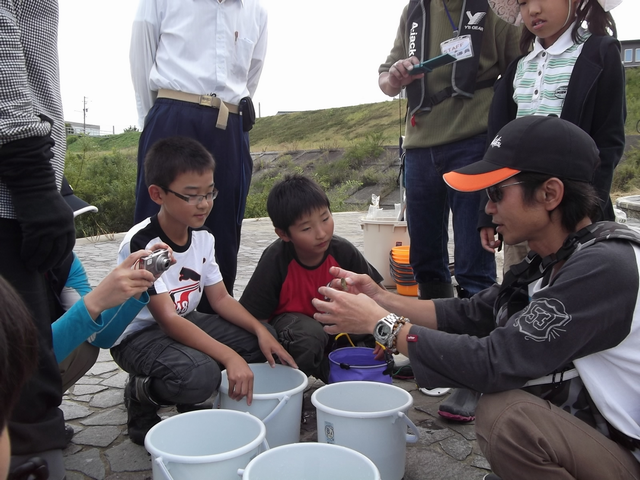 サイクリングと魚釣り