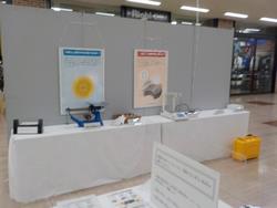 計量器・パネルの展示