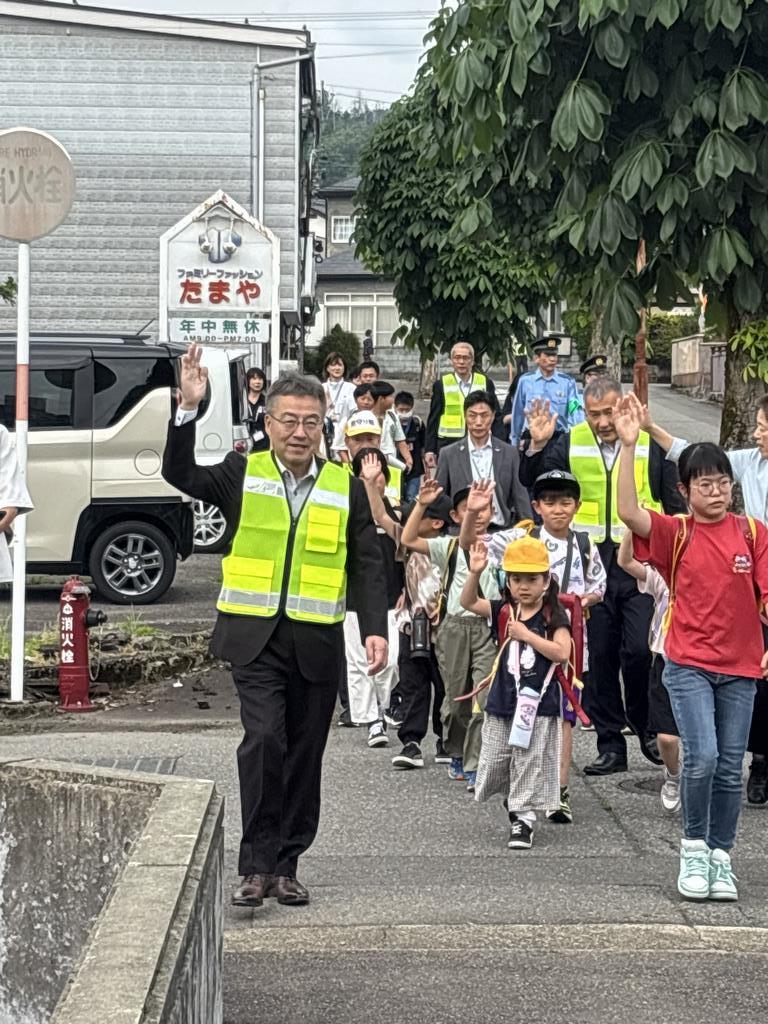 「子ども重点見守りデー」に参加しました
