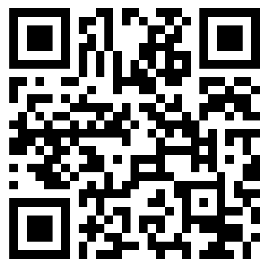 省エネ改修住宅体感見学会(冬in越前市申し込み用二次元コード