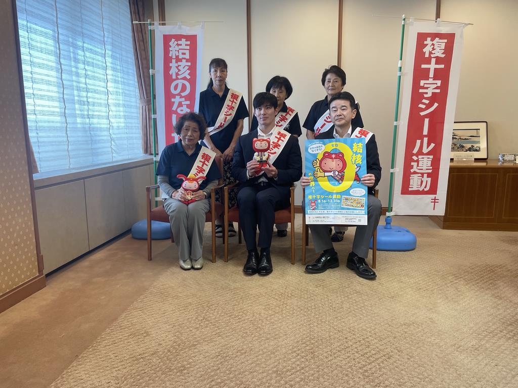 福井県健康を守る女性の会会長および結核予防会福井県支部長に表敬訪問いただきました