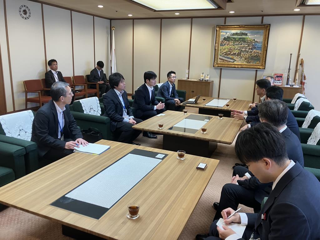 経済産業省山田副大臣と意見交換を行いました