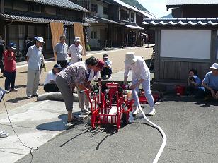 プチ消防操法大会