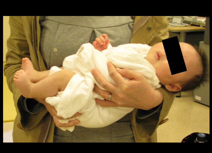 赤ちゃんの抱っこの仕方等 福井県ホームページ