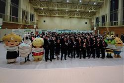 写真（ガンバロー三唱）