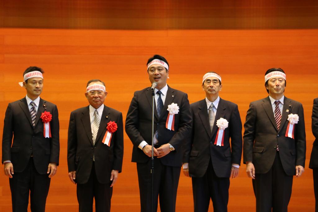 閉会　河合永平寺町長