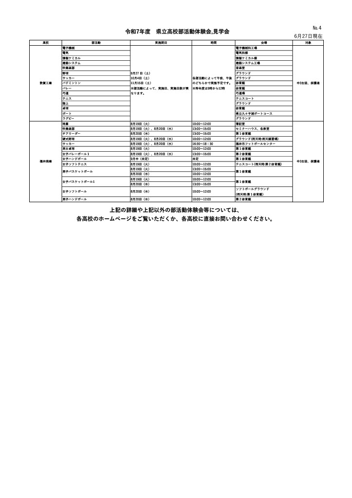 部活動体験４