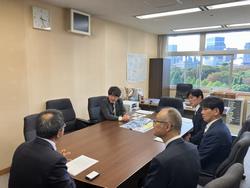 多田官房審議官に要望活動