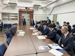 坂本主計局長に要望活動