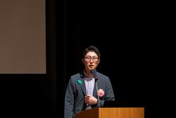 育林交流集会(プレゼンター時岡氏)