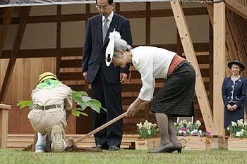 第60回全国植樹祭お手植え