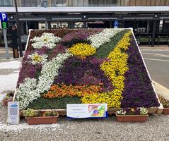 芦原温泉駅おもてなし花壇