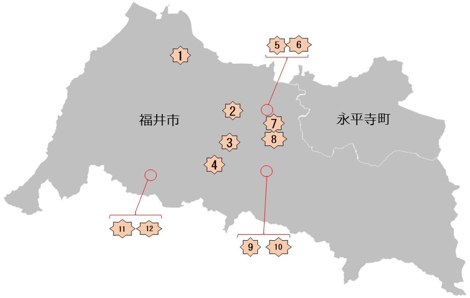 福井地区位置図