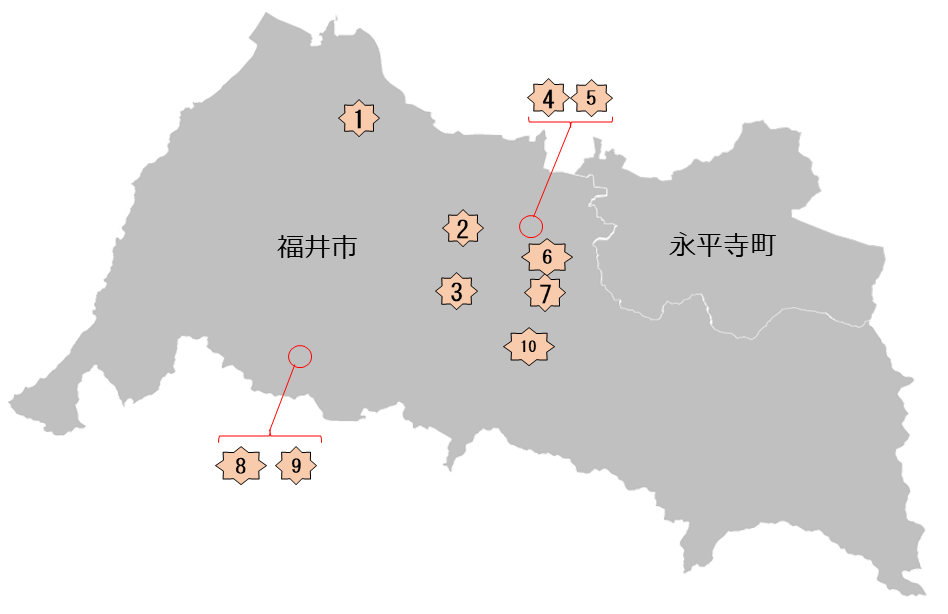 福井地区位置図