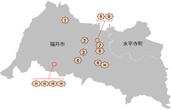 福井地区位置図