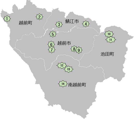 丹南地区位置図