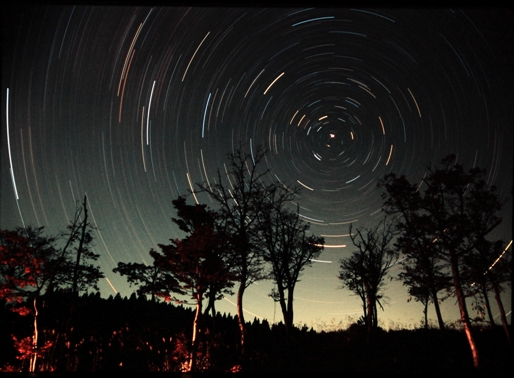 秋の夜長は星を眺めて