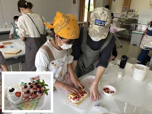 イチゴ鯉のぼりロール