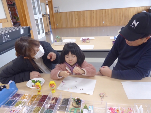 ジュズダマグッズづくり(いつでもできる体験)
