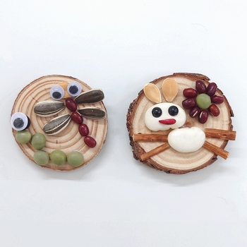 木の実と種のクラフト