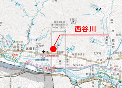 西谷川管内図