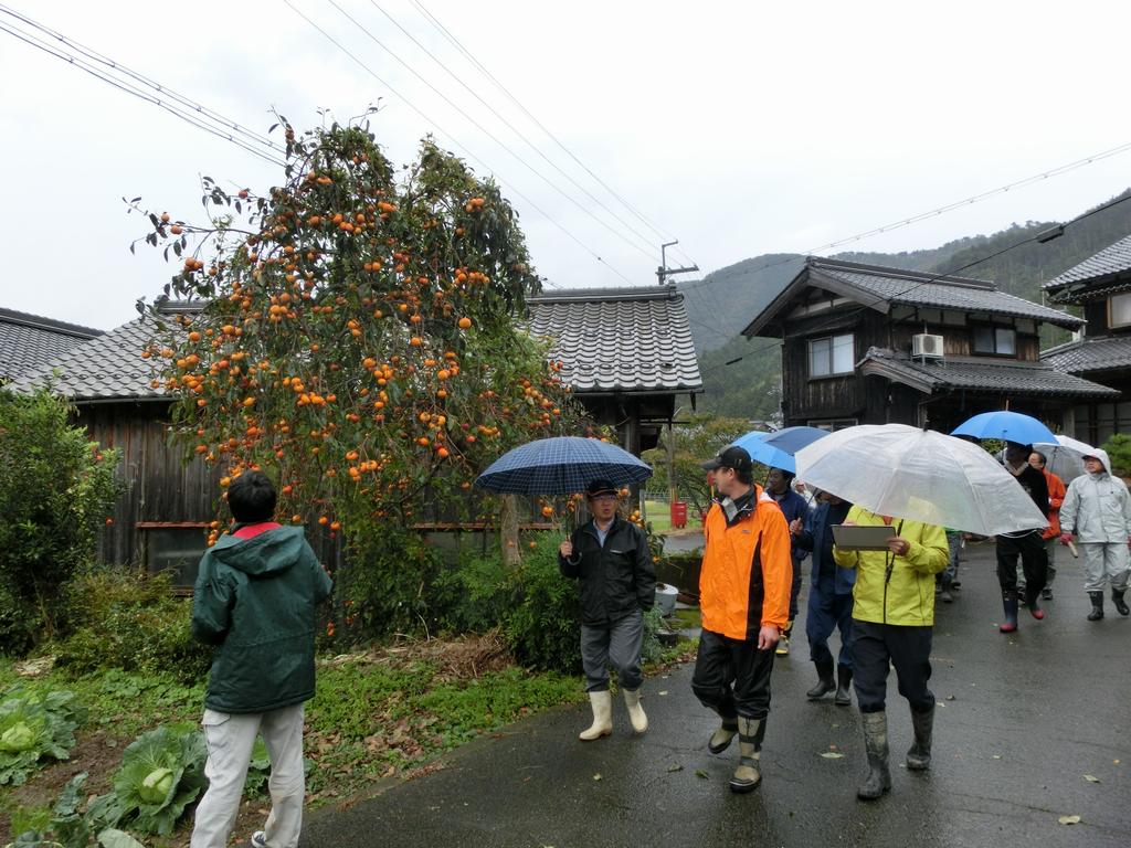 現地巡回の風景