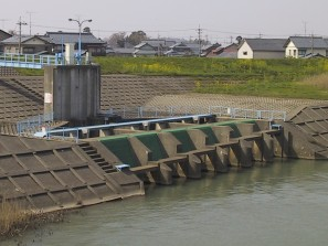 写真：江上取水場